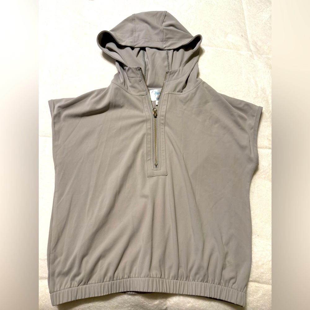 Salty Wave 1/2 Zip Sleeveless Pullover NEW